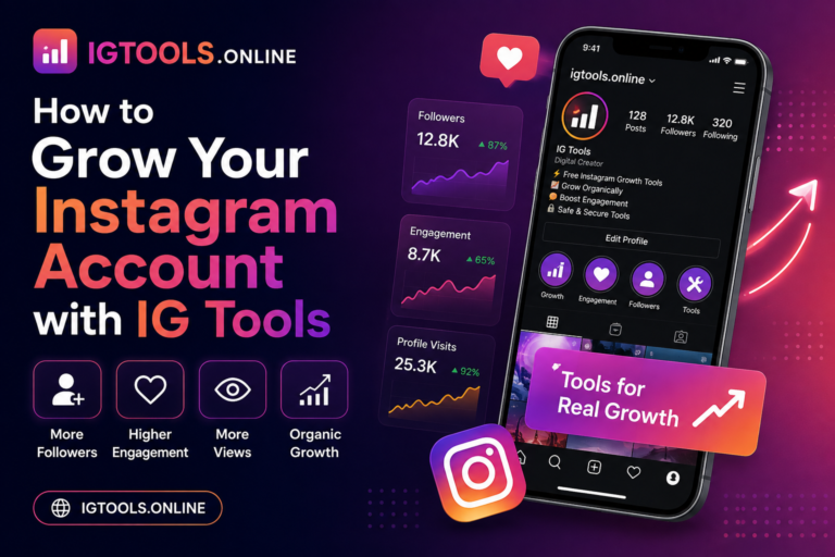 How to Grow Your Instagram Account with IG Tools