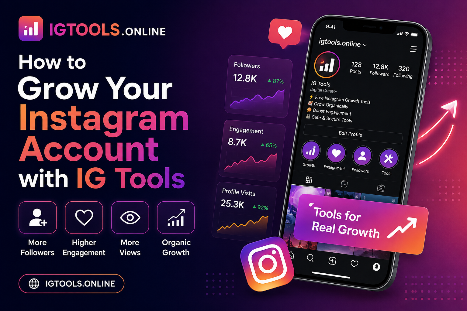 How to Grow Your Instagram Account with IG Tools