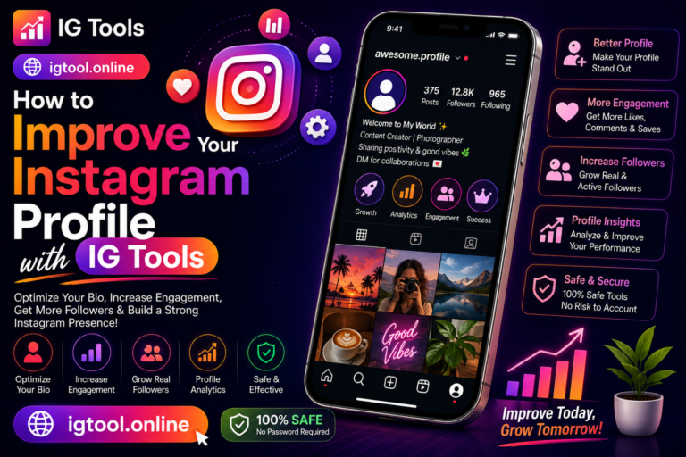 How to Improve Your Instagram Profile with IG Tools