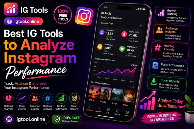 Best IG Tools to Analyze Instagram Performance