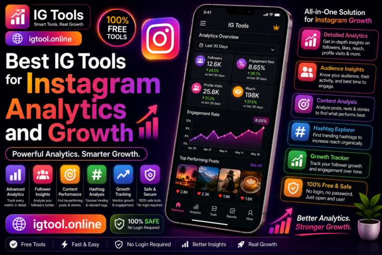 Best IG Tools for Instagram Analytics and Growth